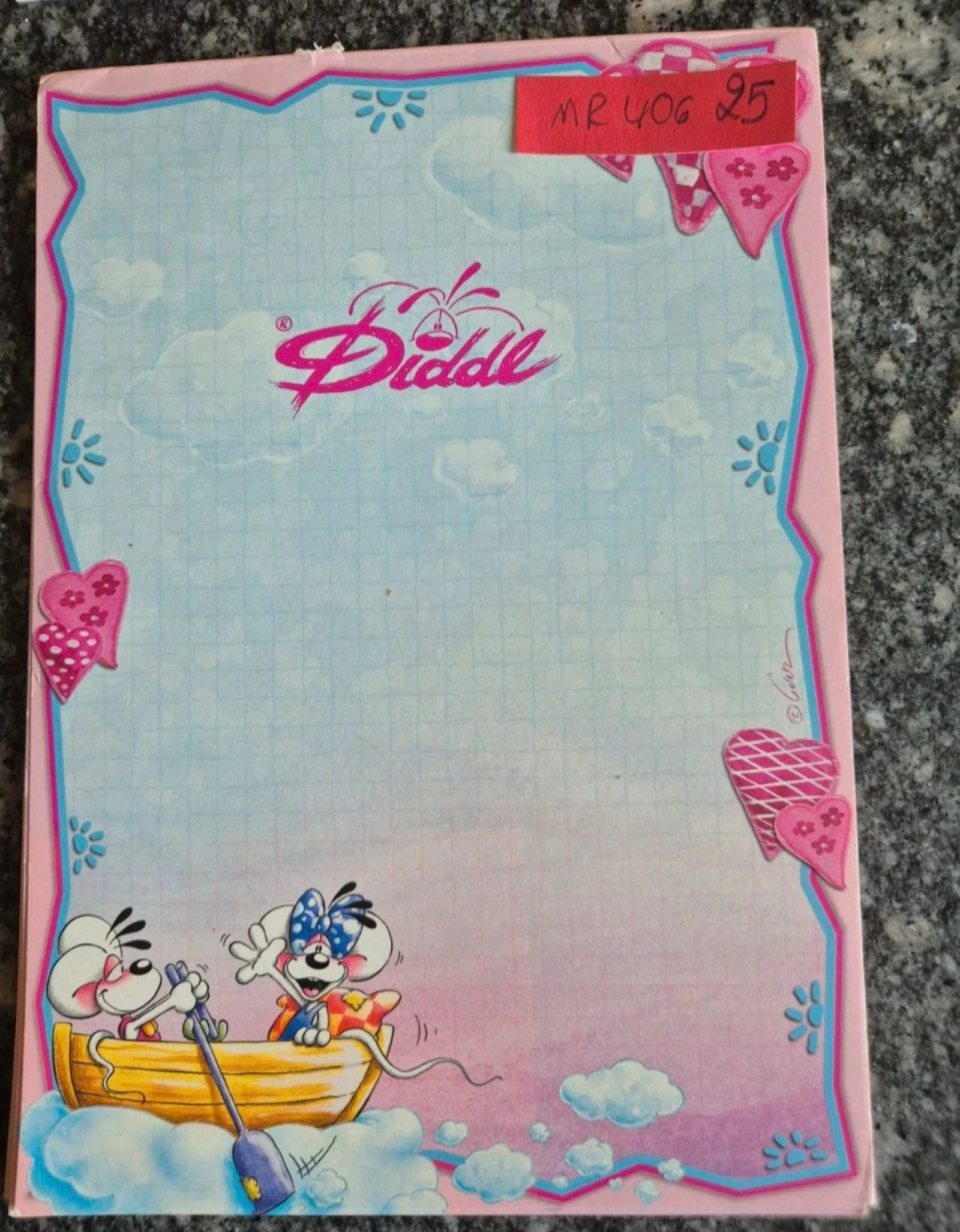 Set of 4 Diddl blocks – photo 5